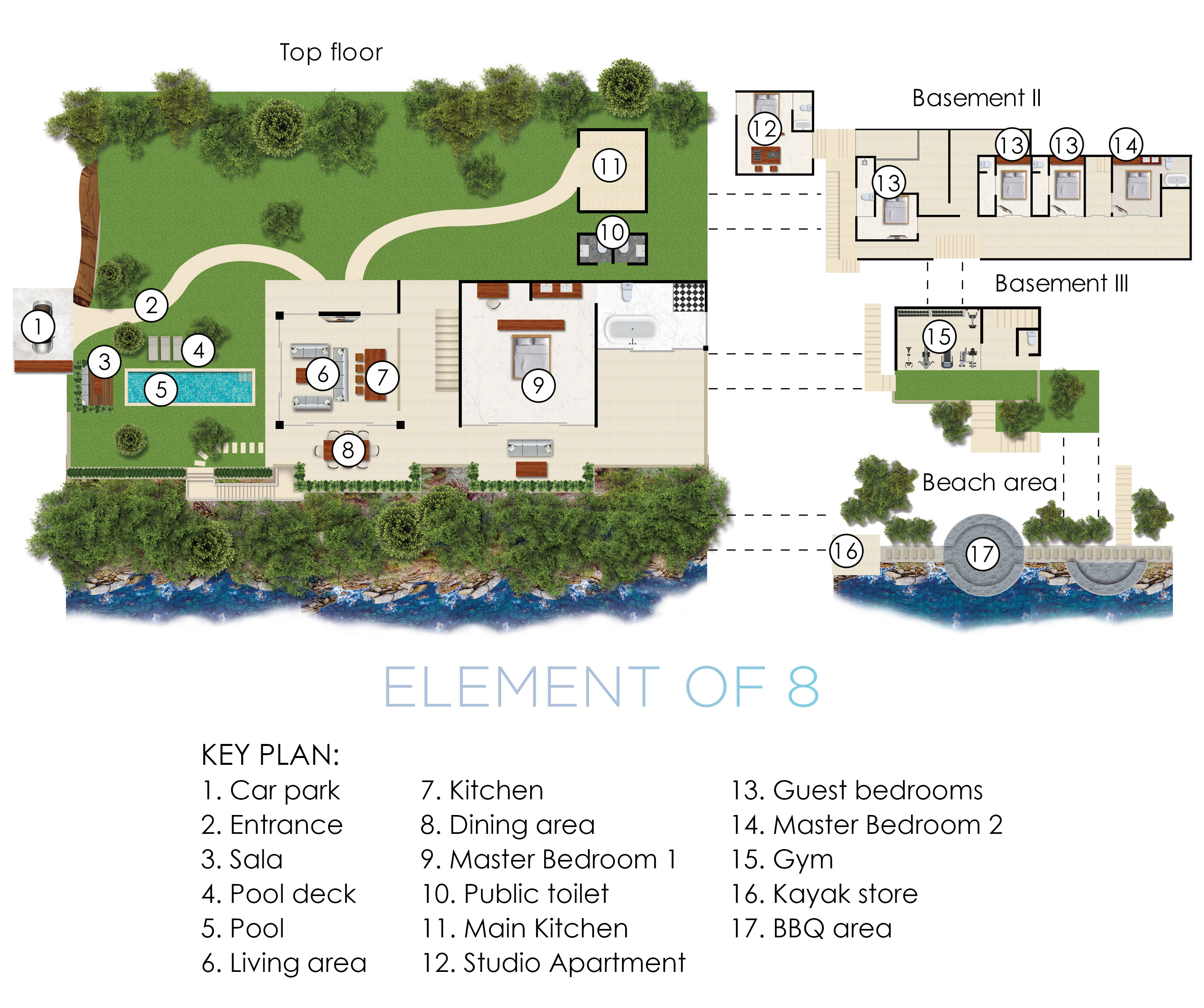 Element of 8 - Floorplan
